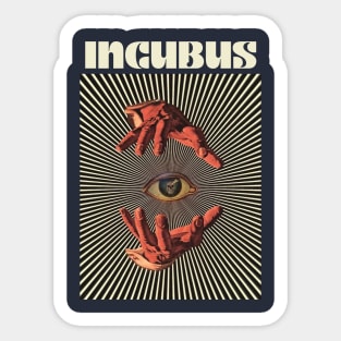 Hand Eyes Incubus Sticker